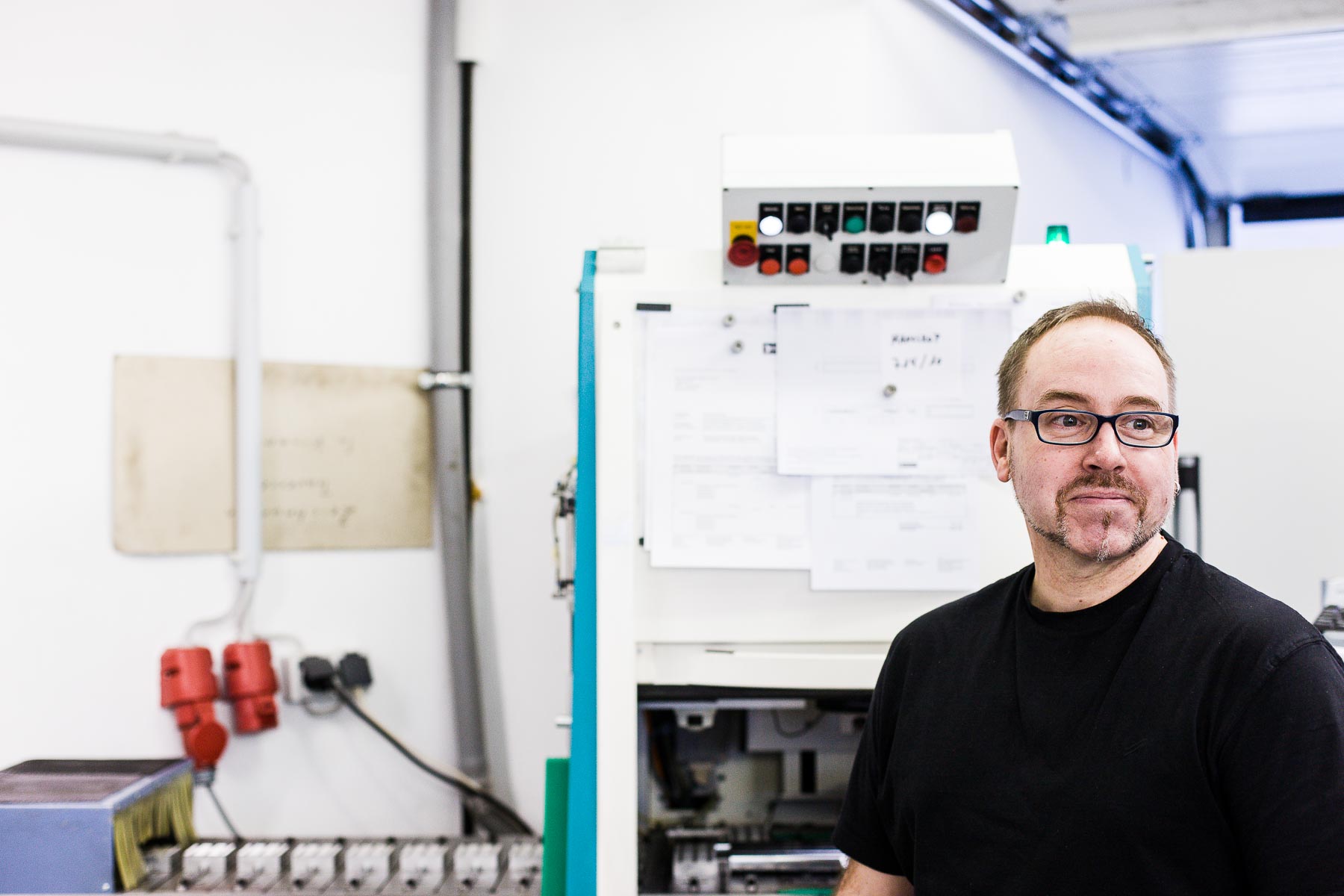 Mitarbeiterportrait von Bauer und Böcker in Remscheid - Arbeiter in der Produktion