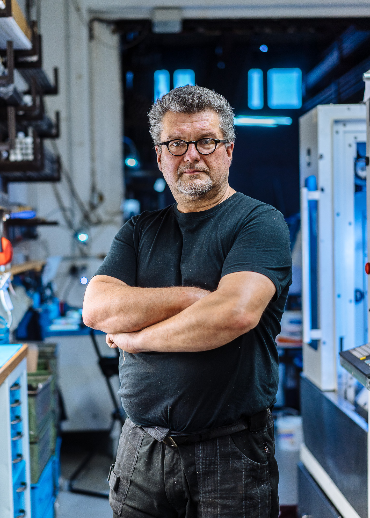 Mitarbeiterportrait von Bauer und Böcker in Remscheid - Arbeiter in der Produktion